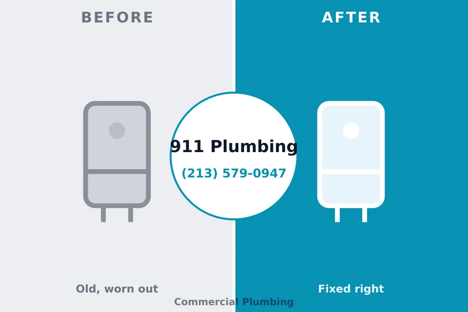 Before and after: plumbing repair Chuluota, FL